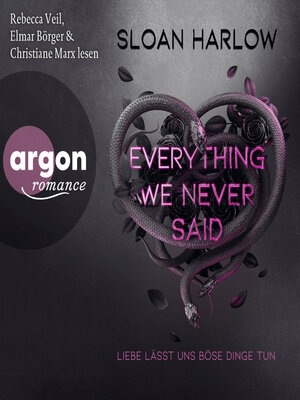cover image of Everything We Never Said